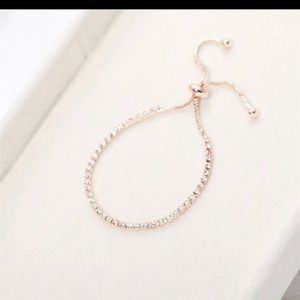rose gold beautiful bracelet